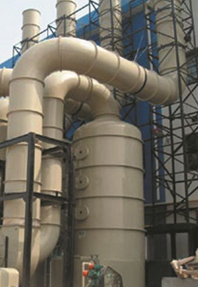 聚丙烯PPH酸雾净化塔